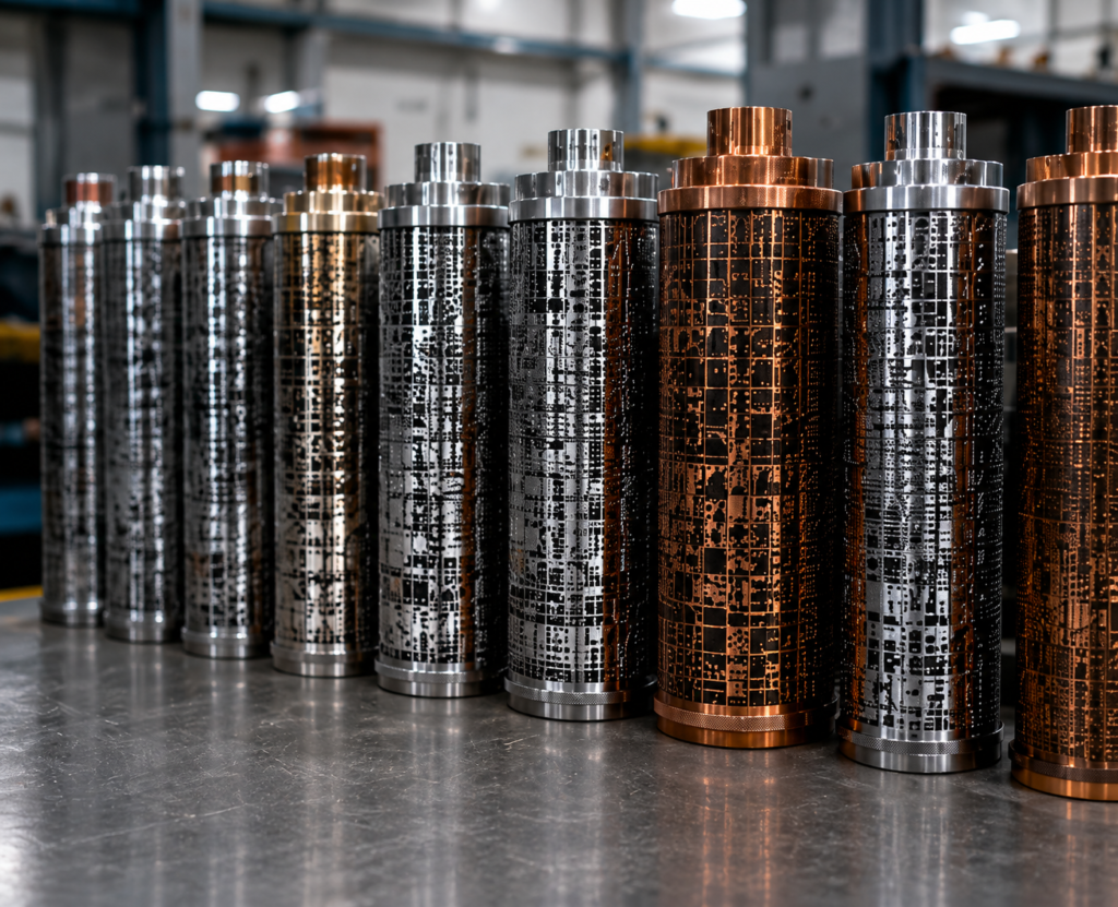 Rotogravure Cylinder Manufacturing Explained Order Precision Cylinders From Kanodia Gravure