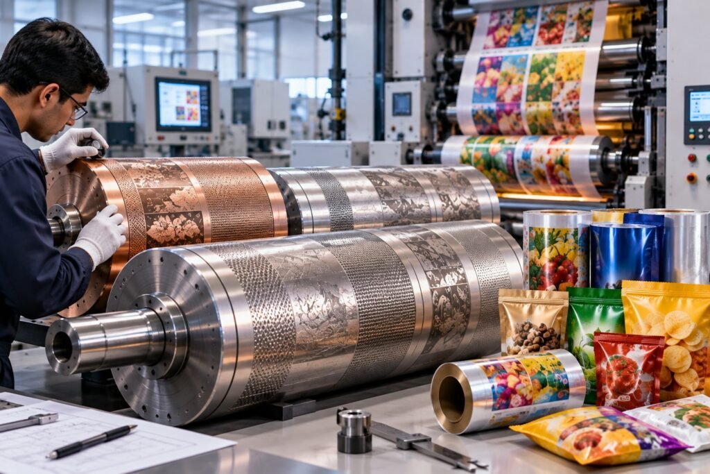 Printing Cylinders : How to Choose the Right Rotogravure Cylinder for Your Business