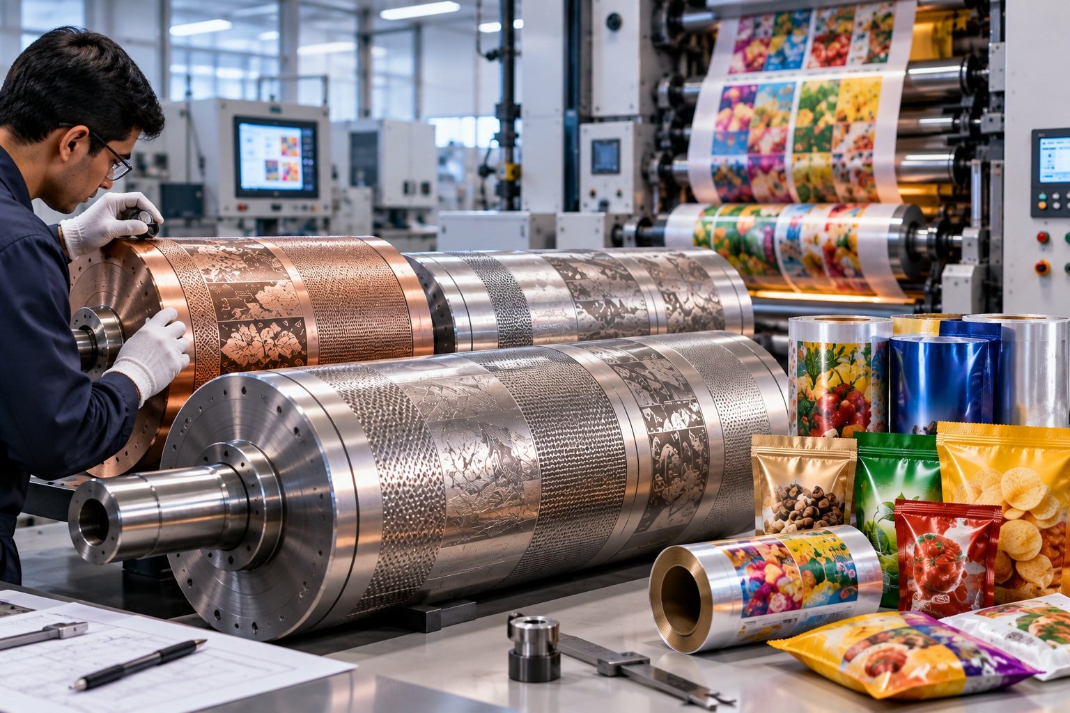 Printing Cylinders : How to Choose the Right Rotogravure Cylinder for Your Business