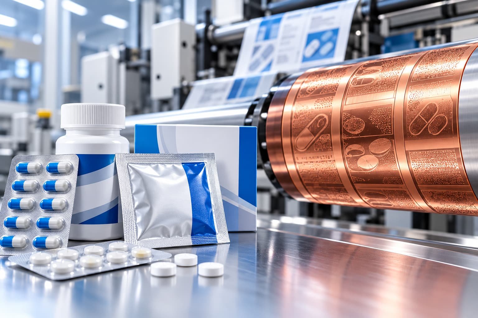 Rotogravure Printing Cylinders for Pharmaceutical Packaging